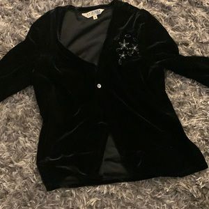 Velvet Cardigan